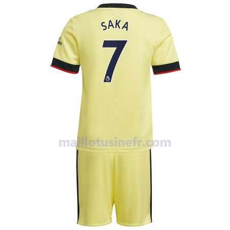 Maillot de Foot Arsenal Bukayo Saka 7 Extérieur 2021-22 - Enfant